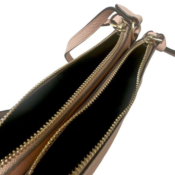 VINCE CAMUTO Crossbody Bag Light Pink Pebble Leather Gally Handbag - Picture 7 of 14